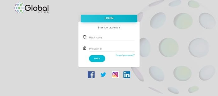 HRMS Globex Portal Login